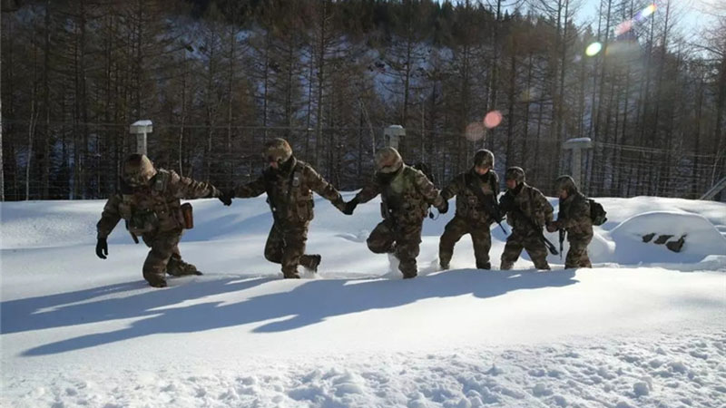 新春走軍營丨雪域邊關(guān)，深山里的“鴨綠江畔第一哨”