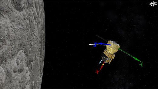 嫦娥五號探測器再次實施制動　進(jìn)入近圓形環(huán)月軌道飛行