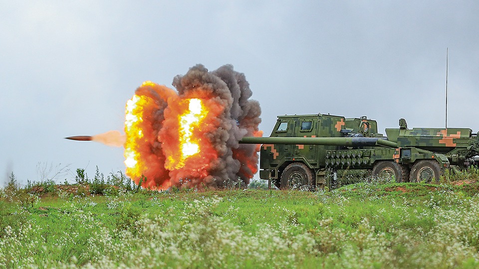 陸軍某旅火力分隊(duì)實(shí)彈射擊考核掠影