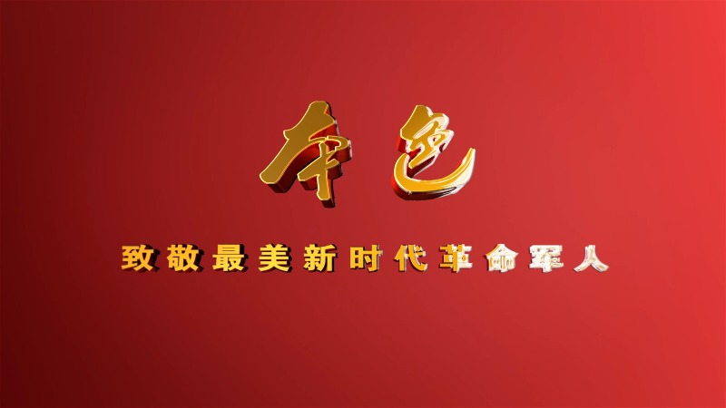 本色——致敬最美新時代革命軍人
